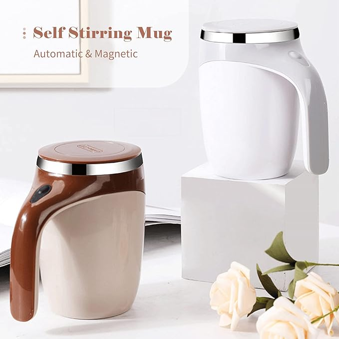 Taza Inteligente Automática – Mezcla Sin Esfuerzo con Tecnología Magnética